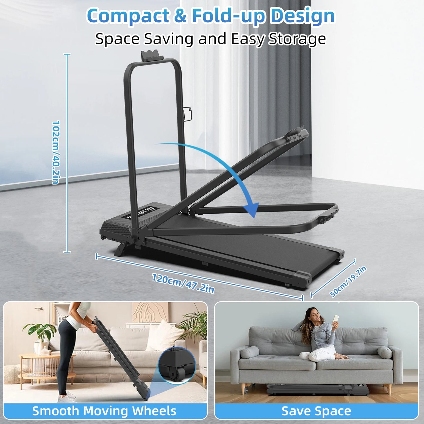 🏃Tapis de Marche Pliable Pro🧘